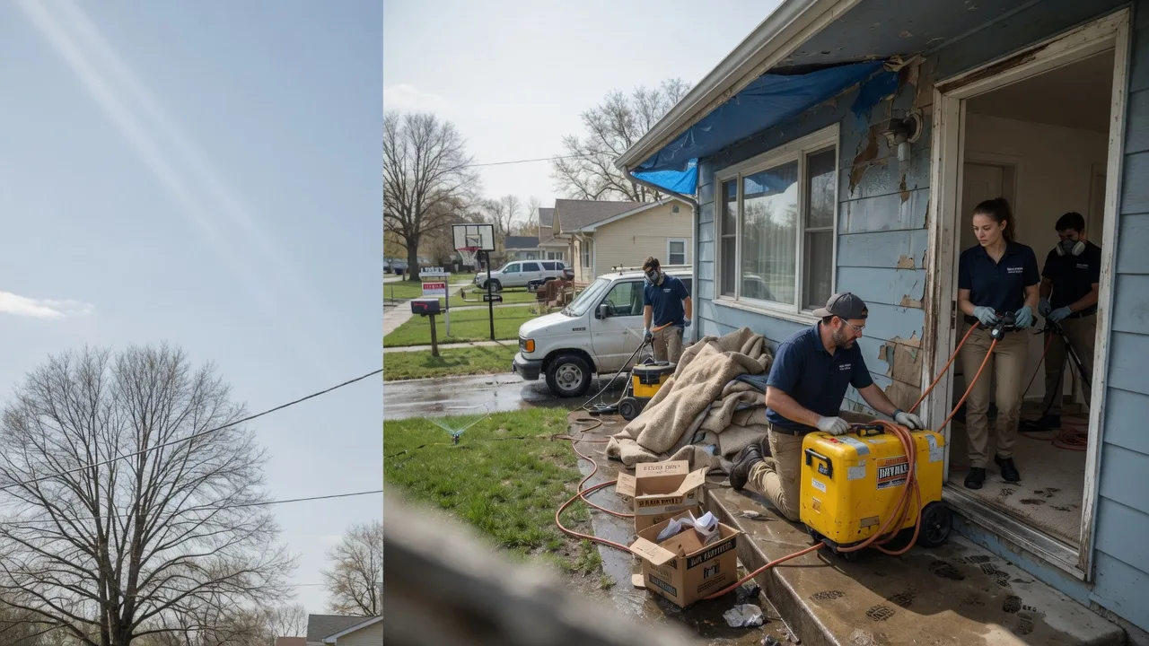 Basement Flood Cleanup in West Des Moines, IA near me